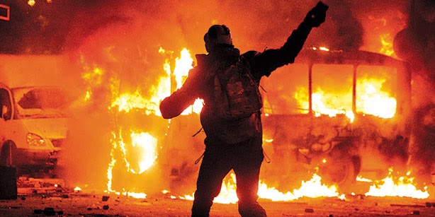 Από τις πρόσφατες ταραχές Από τις πρόσφατες ταραχές