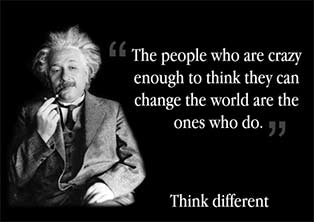 Einstein - Think different