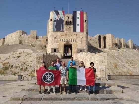 Οι φασίστες της CasaPound τουρίστες στη Συρία