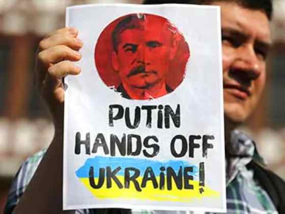 Putin hands off Ukraine!