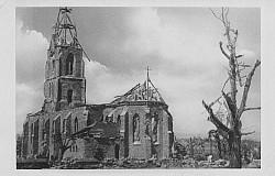 The church Vossenack ruins